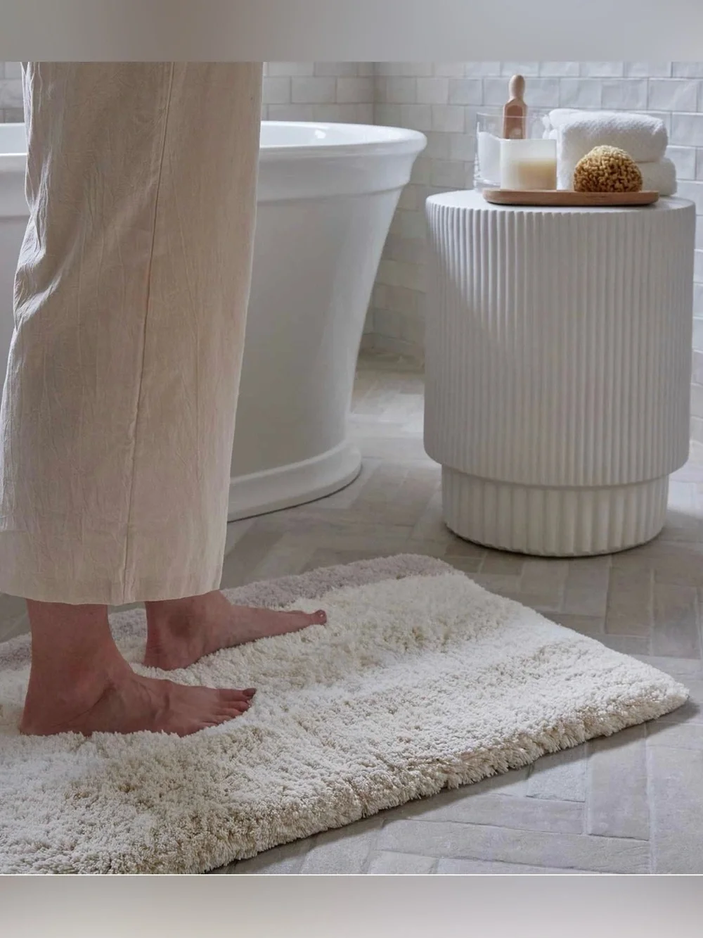 Brand New House of Noa Bath Mat – 24”x 70”